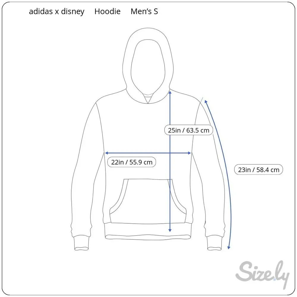 Adidas x Disney Rare Acid Bleach Goofy Pullover Hoodie S Limited Edition